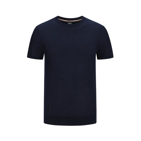 Boss T-shirt T-shirt Uomo Tantino in maglia Blu - Francavilla Moda